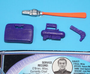 STAR TREK ORIGINAL SPARE PART DS9 CHIEF MILES O’BRIEN ACCESSORIES LOT 1994 PLAYMATES