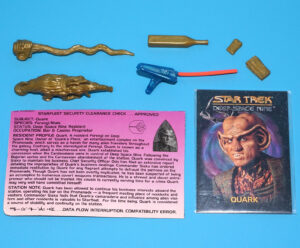 STAR TREK ORIGINAL SPARE PART DS9 QUARK ACCESSORIES LOT 1996 PLAYMATES