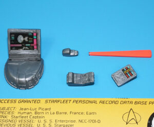 STAR TREK ORIGINAL SPARE PART TNG CAPTAIN JEAN-LUC PICARD ACCESSORIES LOT 1992 PLAYMATES