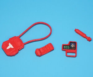 STAR TREK ORIGINAL SPARE PART TNG DR. BEVERLY CRUSHER ACCESSORIES LOT 1993 PLAYMATES