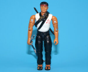 AMERICAN DEFENSE U.S. FORCES KARATE STAR 100% COMPLETE 1986 REMCO GI JOE KO A-TEAM