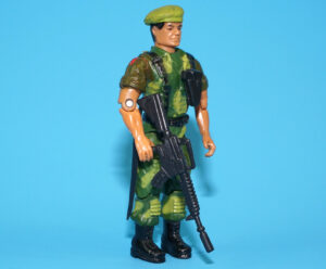 AMERICAN DEFENSE U.S. FORCES CAPTAIN CONQUER 100% COMPLETE 1986 REMCO GI JOE KO A-TEAM
