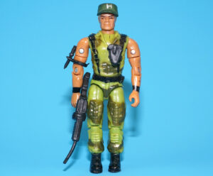 AMERICAN DEFENSE U.S. FORCES MAJOR MUSCLE 100% COMPLETE 1986 REMCO GI JOE KO A-TEAM