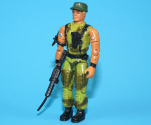 AMERICAN DEFENSE U.S. FORCES MAJOR MUSCLE 100% COMPLETE 1986 REMCO GI JOE KO A-TEAM