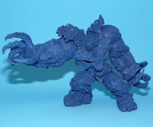 THE TENTH SERIES 1 THE GRAVE ACTION FIGURE UNPAINTED PROTOTYPE 1999 RESAURUS