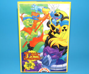 TOXIC CRUSADERS 80 PCS JIGSAW PUZZLE 100% COMPLETE BOXED 1993 EDUCA SALLENT SPAIN