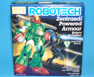 ROBOTECH ZENTRAEDI POWERED ARMOUR MIB NRFB US BOX 1986 HARMONY GOLD