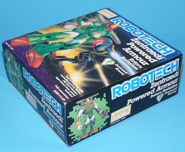 ROBOTECH ZENTRAEDI POWERED ARMOUR MIB NRFB US BOX 1986 HARMONY