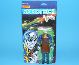ROBOTECH 6″ BREETAI MOC MOSC US CARD 1985 MATCHBOX