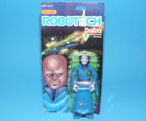 ROBOTECH 6″ DOLZA MOC MOSC US CARD 1985 MATCHBOX