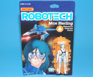 ROBOTECH MAX STERLING MOC MOSC US CARD 1985 MATCHBOX