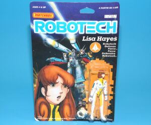 ROBOTECH LISA HAYES MOC MOSC CANADIAN CARD 1985 MATCHBOX