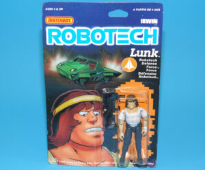 ROBOTECH LUNK MOC MOSC CANADIAN CARD 1985 MATCHBOX HTF