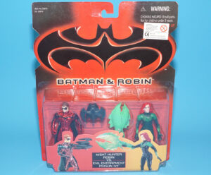 BATMAN & ROBIN NIGHT HUNTER VS EVIL ENTRAPMENT POISON IVY MOC MOSC US CARD 1997 KENNER