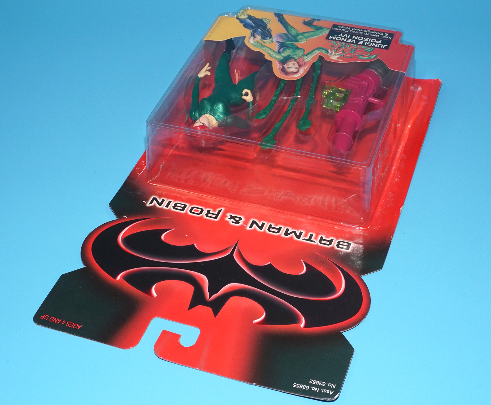 BATMAN & ROBIN JUNGLE VENOM POISON IVY MOC US CARD 1997 KENNER READ - Image 4