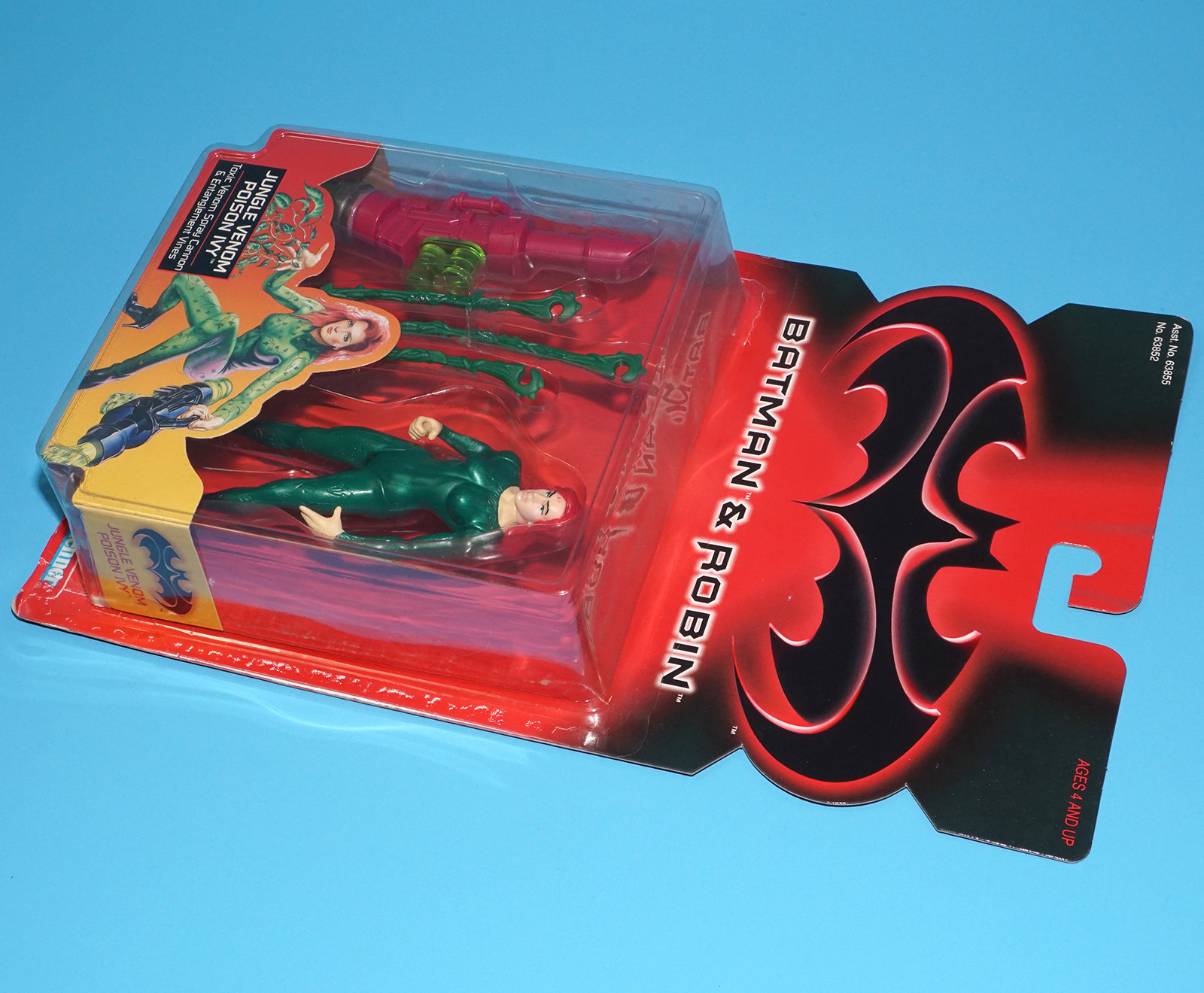BATMAN & ROBIN JUNGLE VENOM POISON IVY MOC US CARD 1997 KENNER READ - Image 5