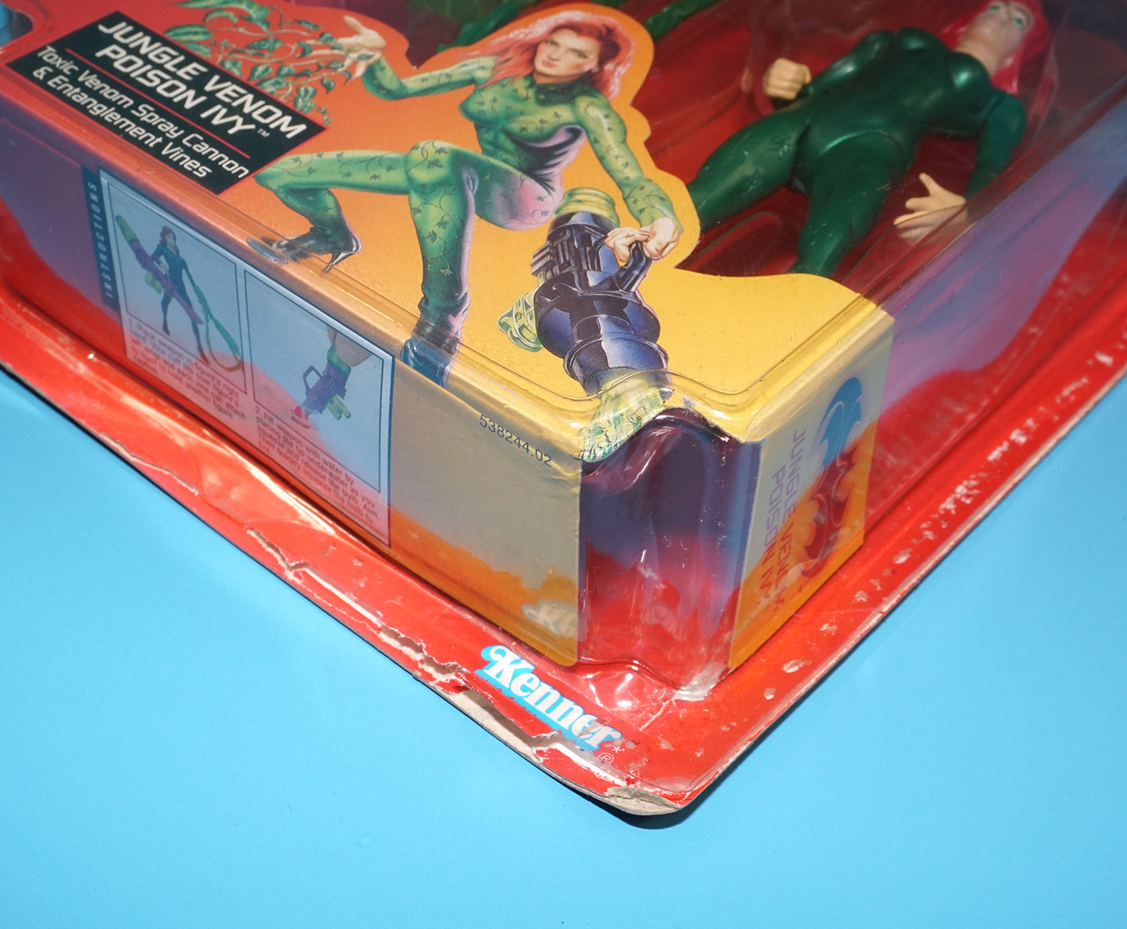 BATMAN & ROBIN JUNGLE VENOM POISON IVY MOC US CARD 1997 KENNER READ - Image 7