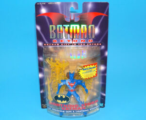 BATMAN BEYOND LIGHTNING STORM BATMAN MOC MOSC US CARD 1999 HASBRO