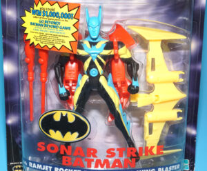 BATMAN BEYOND SONAR STRIKE BATMAN MOC MOSC US CARD 1999 HASBRO