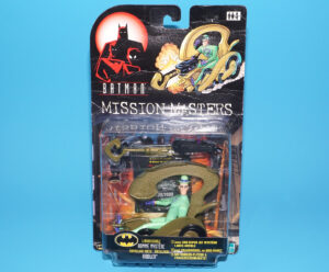 BATMAN MISSION MASTERS RUMBLE READY RIDDLER MOC MOSC EURO CARD 1999 HASBRO READ
