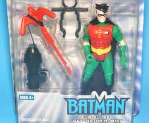 BATMAN ANIMATED SPECTRUM OF THE BAT SUB-PULSE ROBIN MOC MOSC 2002 HASBRO