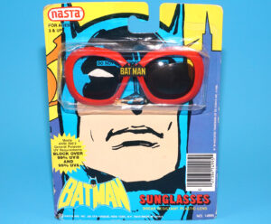 BATMAN SUNGLASSES MOC MOSC US CARD 1988 NASTA INC