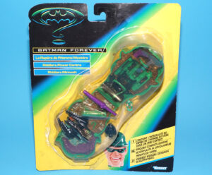 BATMAN FOREVER RIDDLER POWER CENTER MICRO PLAYSET COMPLETE MOC EURO CARD 1994 KENNER READ