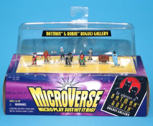 BATMAN MICROVERSE BATMAN & ROBIN ROGUES GALLERY MIB MISB US BOX 1996 KENNER