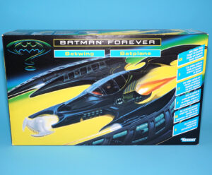 BATMAN FOREVER BATWING BATPLANE MIB EURO BOX 1994 KENNER
