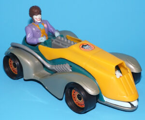 BATMAN ANIMATED SERIES BTAS THE JOKERMOBILE 100% COMPLETE + BONUS FIGURE 1992 KENNER