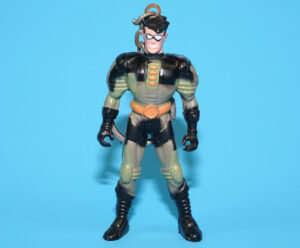 BATMAN KEYRING KEYCHAIN BTAS ANIMATED SERIES PVC MINI FIGURE SKI BLAST ROBIN 1995 BOOTLEG SUPER HEROES