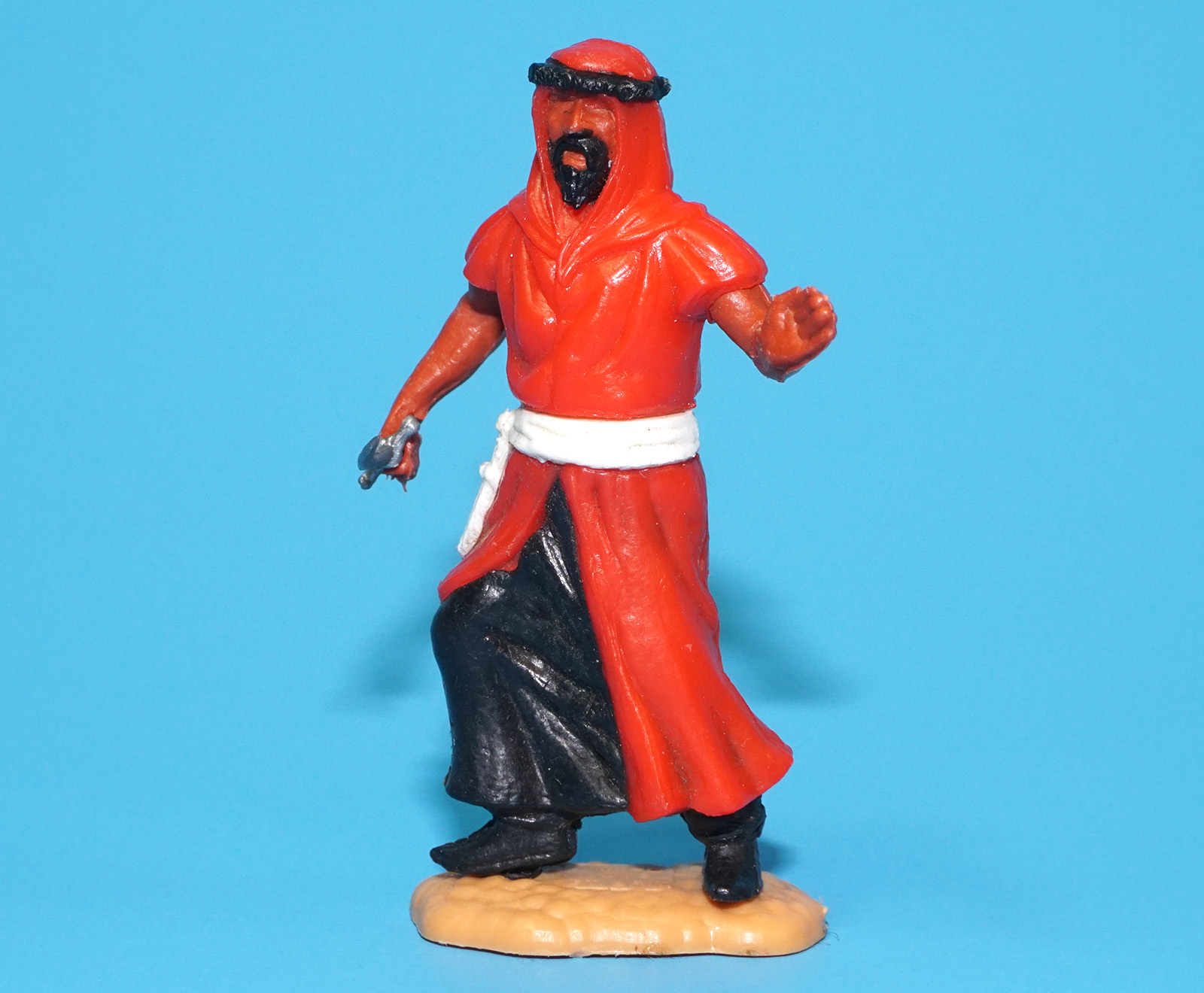 TIMPO TOYS SWOPPETS ARAB DESERT WARRIOR FOOT SOLDIER 1960s ENGLAND - Image 2