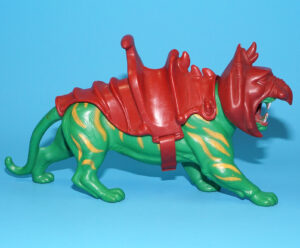 MOTU HE-MAN MASTERS OF THE UNIVERSE BATTLE CAT 100% COMPLETE TAIWAN COO 1981 MATTEL