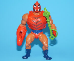 MOTU HE-MAN MASTERS OF THE UNIVERSE CLAWFUL 100% COMPLETE HONG KONG NO COO SKELETOR LEGS 1984 MATTEL