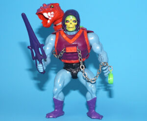 MOTU HE-MAN MASTERS OF THE UNIVERSE DRAGON BLASTER SKELETOR 100% COMPLETE MEXICO COO 1985 MATTEL MABAMEX