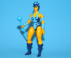 MOTU HE-MAN MASTERS OF THE UNIVERSE EVIL-LYN 100% COMPLETE NO COO HONG KONG 1983 MATTEL