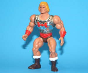 MOTU HE-MAN MASTERS OF THE UNIVERSE FLYING FISTS HE-MAN NO COO 1986 MATTEL