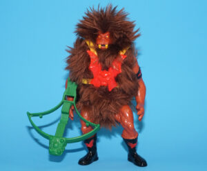 MOTU HE-MAN MASTERS OF THE UNIVERSE GRIZZLOR 100% COMPLETE TAIWAN COO 1985 MATTEL