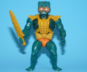 MOTU HE-MAN MASTERS OF THE UNIVERSE MER-MAN 100% COMPLETE TAIWAN COO 1982 MATTEL