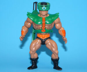 MOTU HE-MAN MASTERS OF THE UNIVERSE TRI-KLOPS 100% COMPLETE MALAYSIA COO UGLY FACE VARIANT 1983 MATTEL