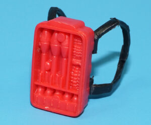 A-TEAM ORIGINAL SPARE PART 3,5″ SOLDIERS OF FORTUNE BACKPACK 1983 GALOOB
