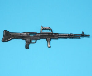 A-TEAM ORIGINAL SPARE PART 6″ SERIES HANNIBAL MACHINE GUN 1983 GALOOB