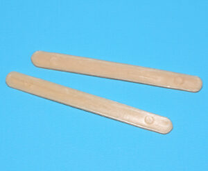 ACTION MAN 12″ SERIES ORIGINAL SPARE PART MEDIC SPLINTS (2X) 1960s PALITOY HASBRO GI JOE