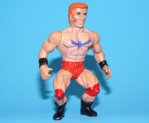 MOTU KO WRESTLER E. EAGLE MAN 1980s SUNGOLD GALAXY FIGHTERS WWF