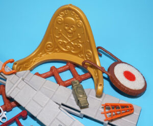 DISNEY HEROES SPARE PART LOT PETER PAN JOLLY ROGER ROBIN HOOD CASTLE 2003 FAMOSA