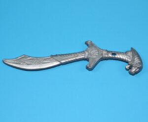 MMPR POWER RANGERS ORIGINAL SPARE PART 8″ WHITE RANGER SCIMITAR SWORD 1993 BANDAI
