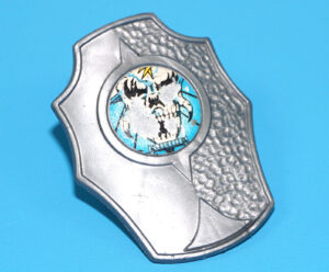 MOTU KO GALAXY FIGHTERS ORIGINAL SPARE PART SKULL SHIELD 1980s SEWCO WARRIORS