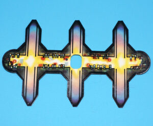 STAR WARS ORIGINAL SPARE PART ESB MICRO COLLECTION HOTH GENERATOR ATTACK STICKER 1982 KENNER