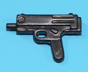 ROBOTECH ORIGINAL SPARE PART MAX STERLING RICK MIRIYA UZI GUN 1985 MATCHBOX