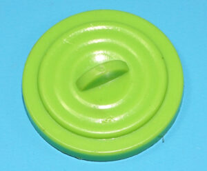 TMNT TEENAGE MUTANT NINJA TURTLES ORIGINAL SPARE PART RETROCATAPULT TRASH CAN LID 1989 PLAYMATES